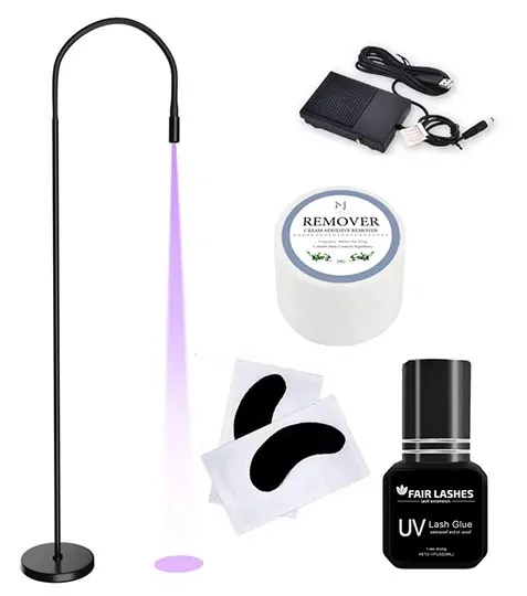 UV LASH SYSTEM BLACK - výhodný set