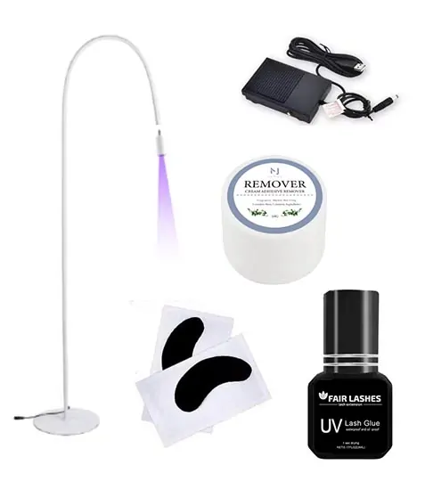 UV LASH SYSTEM WHITE - výhodný set