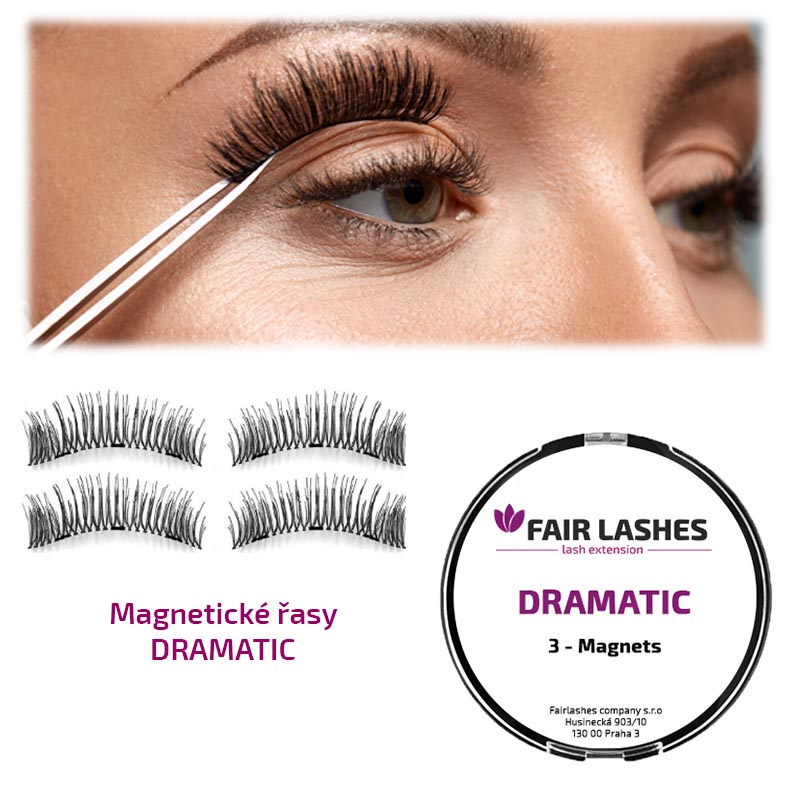Fair Lashes Magnetické řasy DRAMATIC 