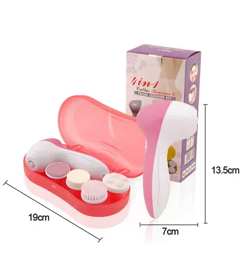 Čistící a masážní kartáček na obličej - 4 v 1