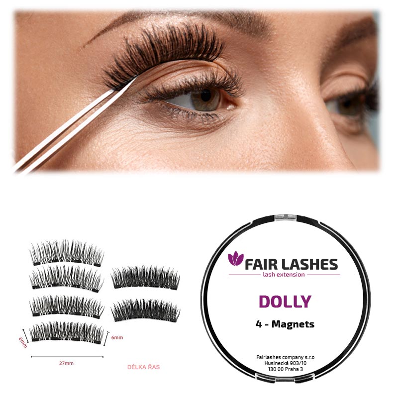 Fair Lashes Magnetické řasy DOLLY