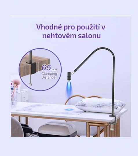 2 v 1 UV Led Eyelash Lamp - na prodlužování řas