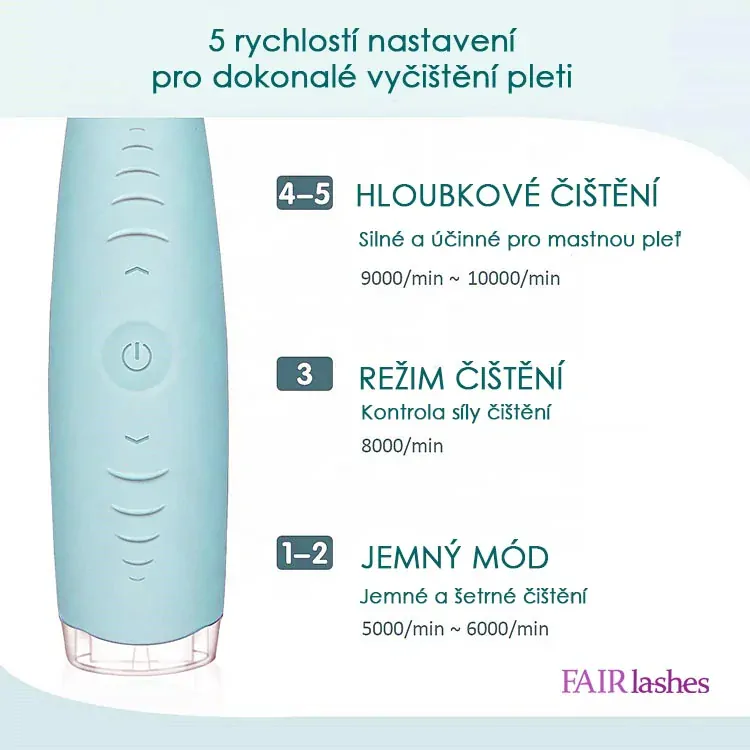Electric Cleansing Brush - Čistící sonický kartáček na obličej