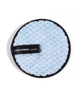 Oboustranná odličovací houbička z mikrovlákna - modré barvy