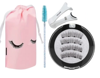 Fair Lashes Sada: Magnetické řasy AMBER s aplikátorem